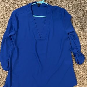 Electric blue express top